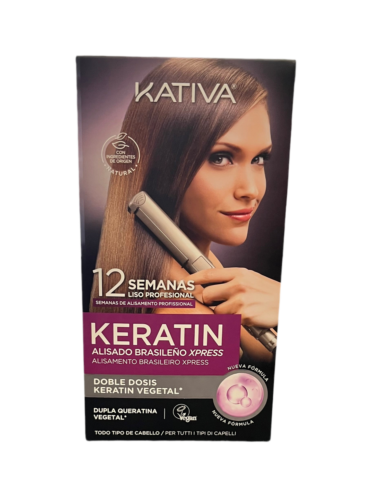Keratin Kit Lisciante Brasiliano - KATIVA