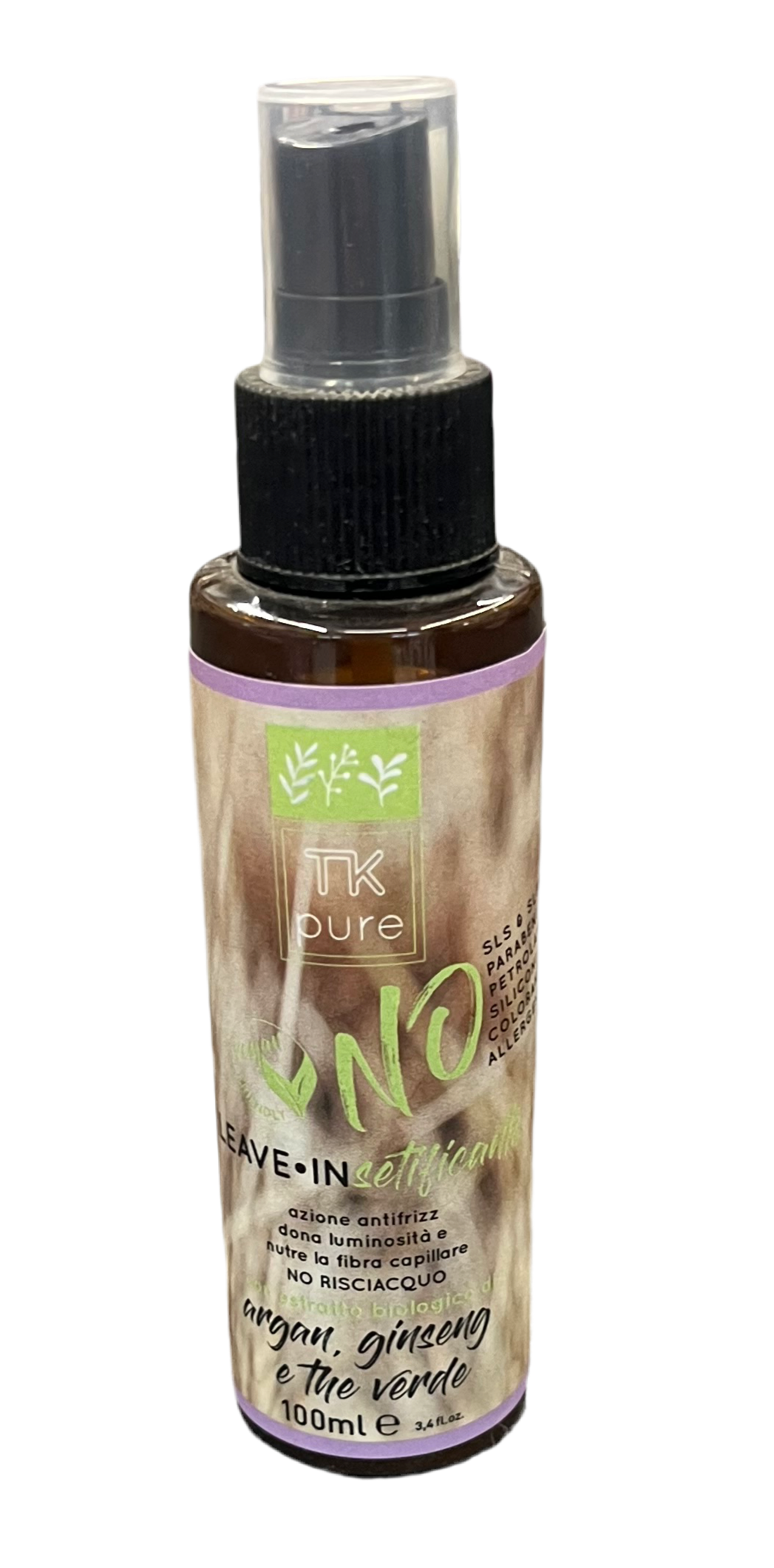 Spray Leave IN setificante Anticrespo Argan-Ginseng -Thè Verde - RETRO PROFESSIONAL