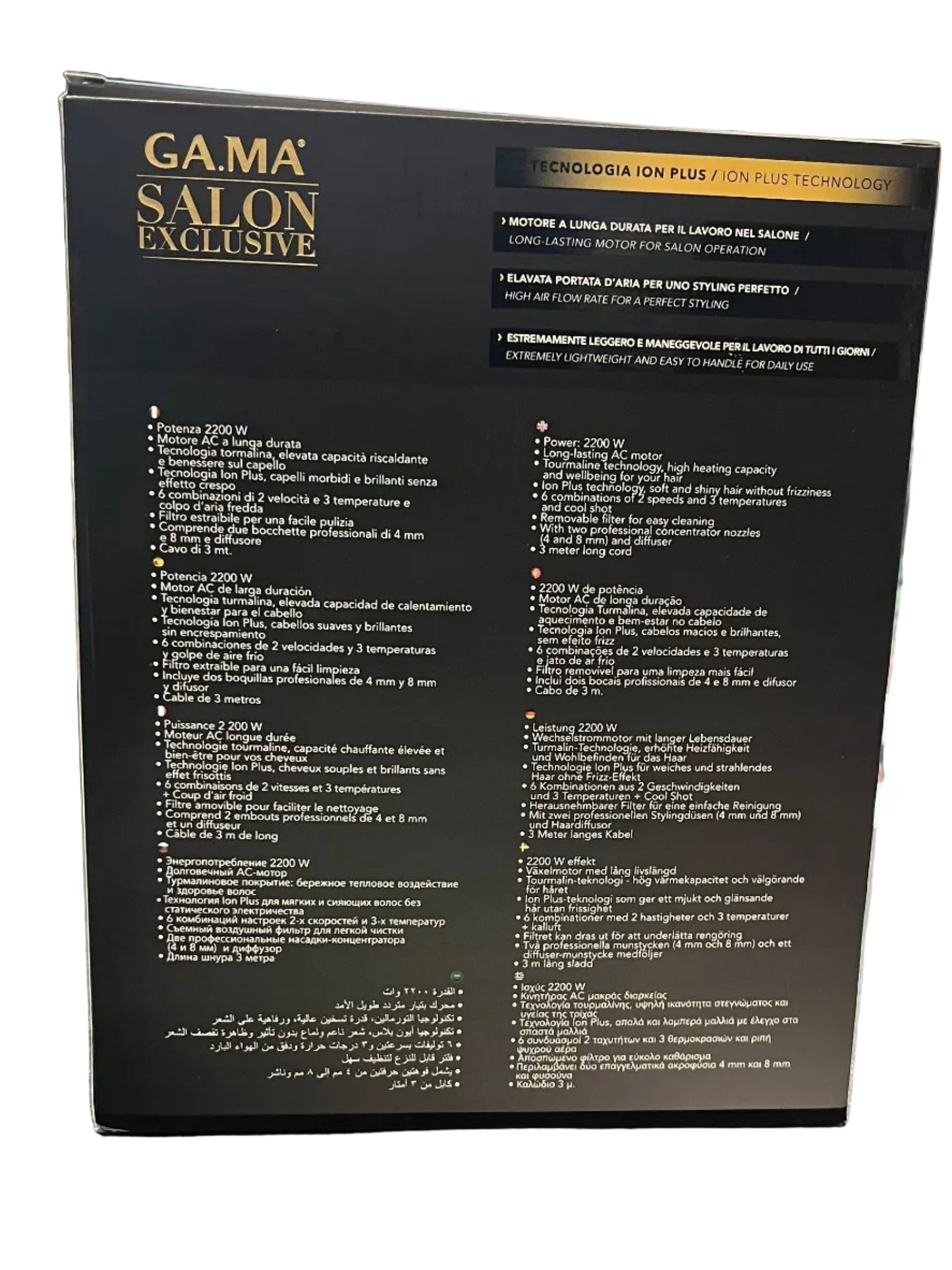 Ion Plus Phon Professional AC Motor - GAMA