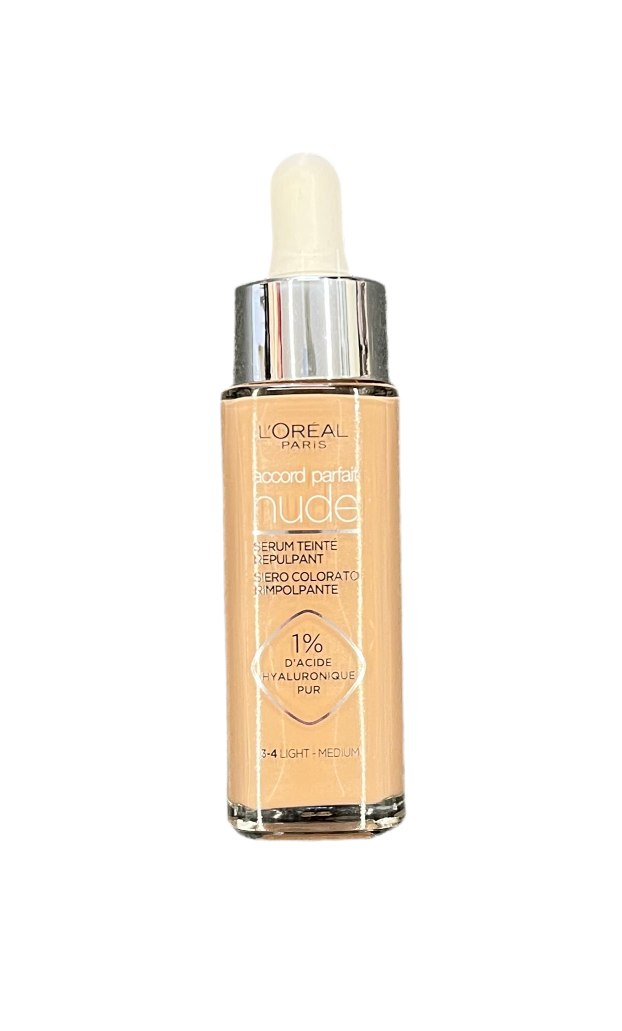 Fondotinta Accord Parfait Nude Siero Rimpolpante Colorato - L'OREAL