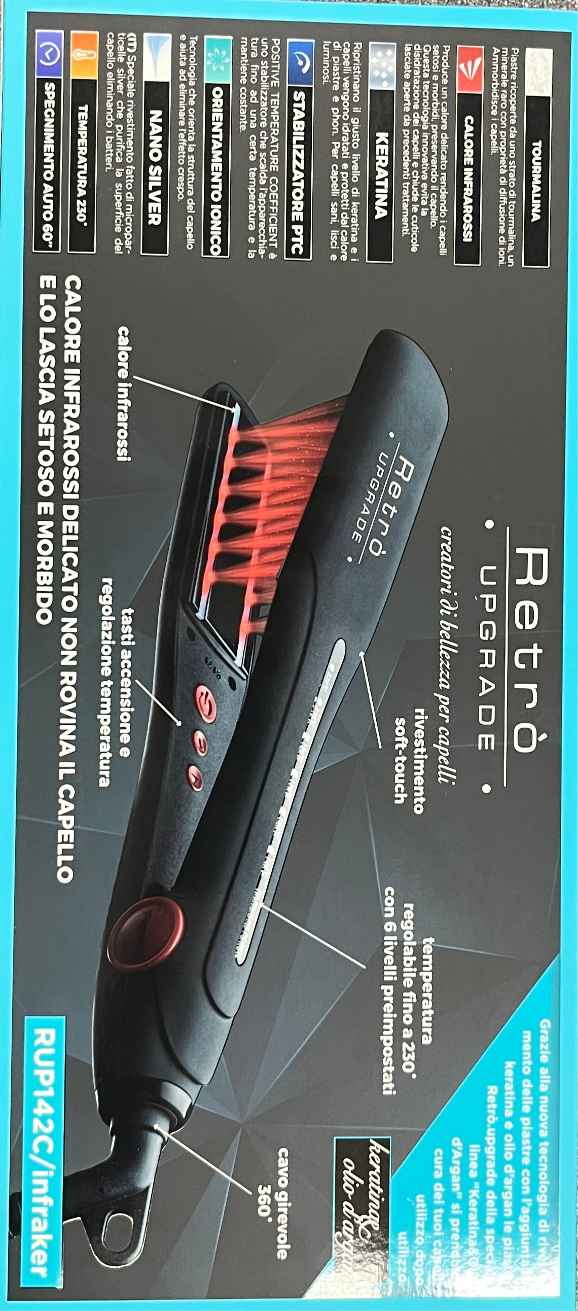 Piastra Infrarossi Rup142C/Infraker - RETRÓ UPGRADE