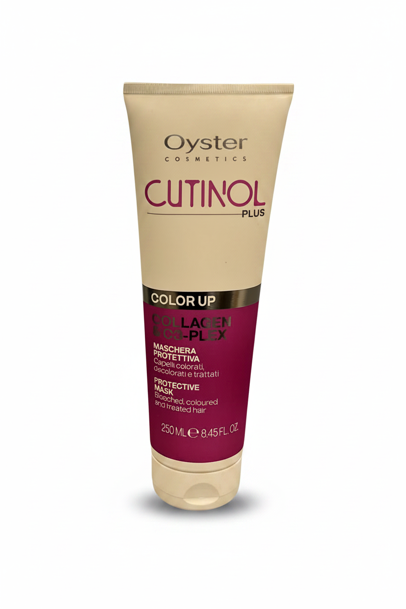 Cutinol Plus Maschera Protettiva Color-Up Collagene & C3-Plex - OYSTER