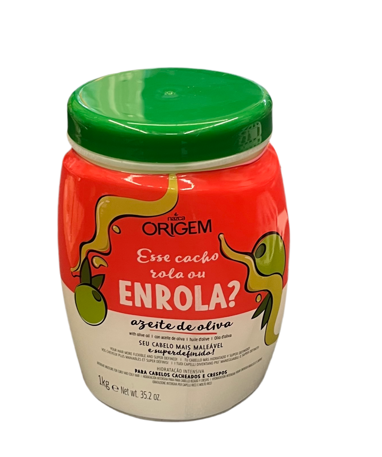 Origem Maschera Anticrespo Capelli Ricci all'olio d'oliva - NAZCA