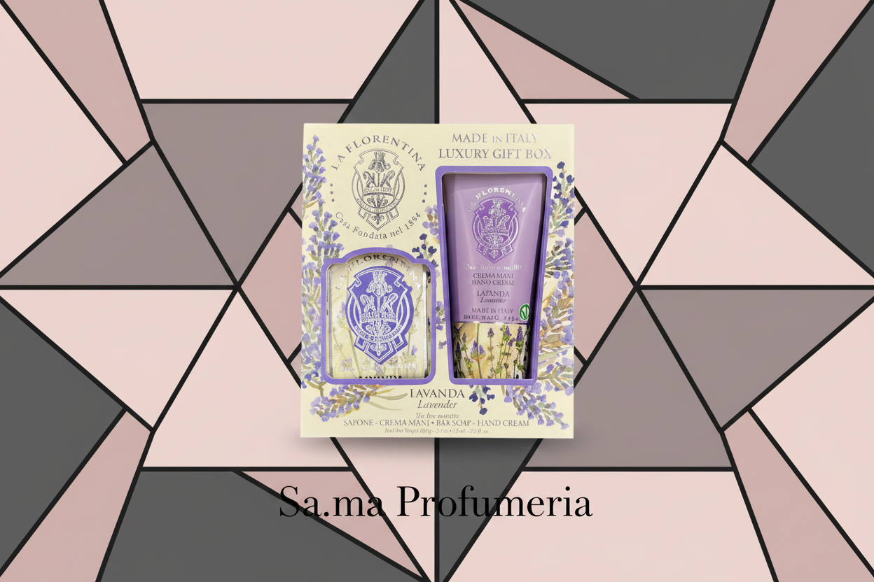 La Florentina Crema mani 75 ml.+Saponetta 106G.Lavanda - SAPONERIE FISSI