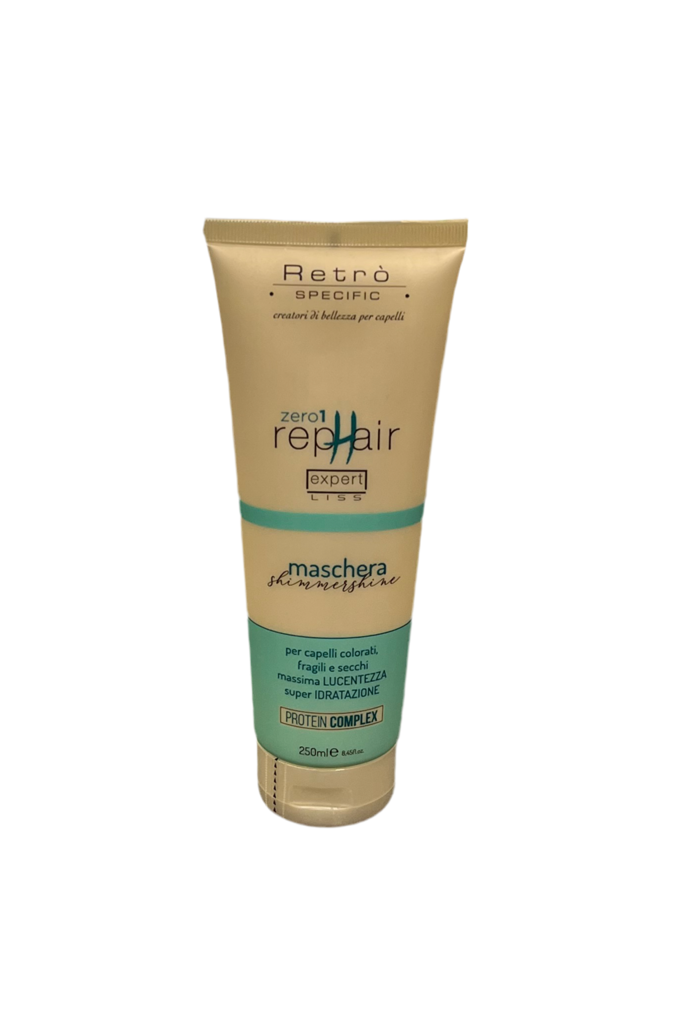 Zero1 Rephair Maschera Protein Complex Capelli Colorati - RETRO PROFESSIONAL