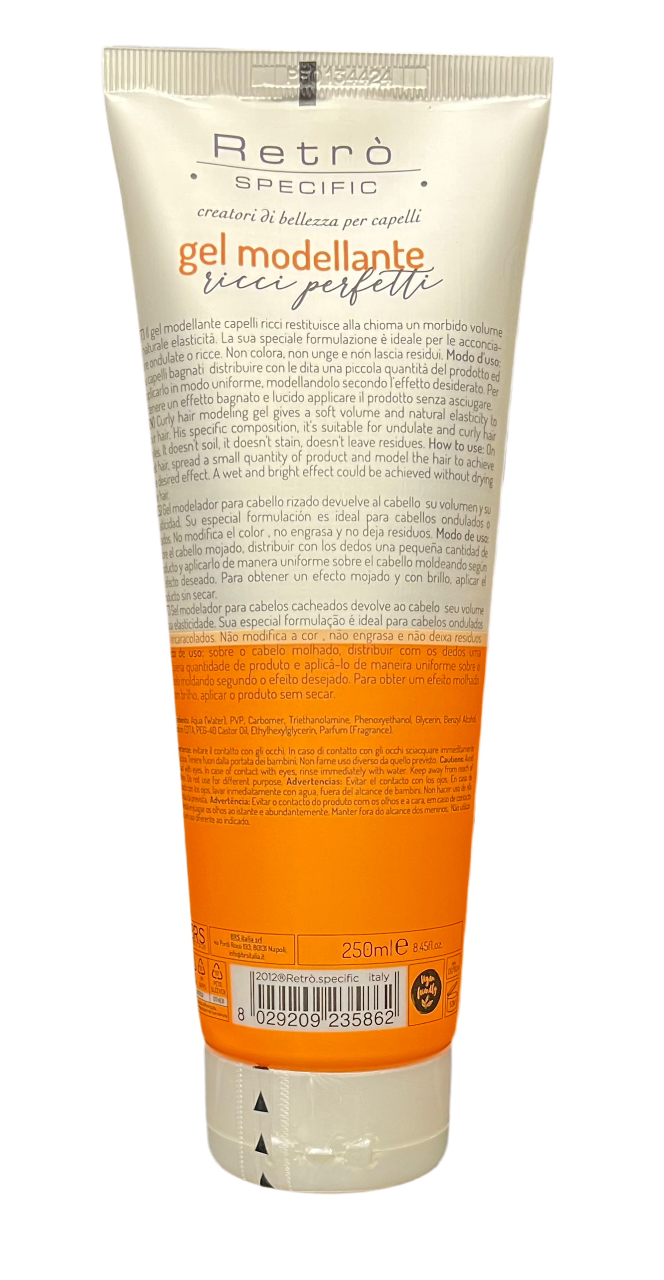 Curl Hair 05 Gel modellante Ricci Perfetti - RETRO' PROFESSIONAL