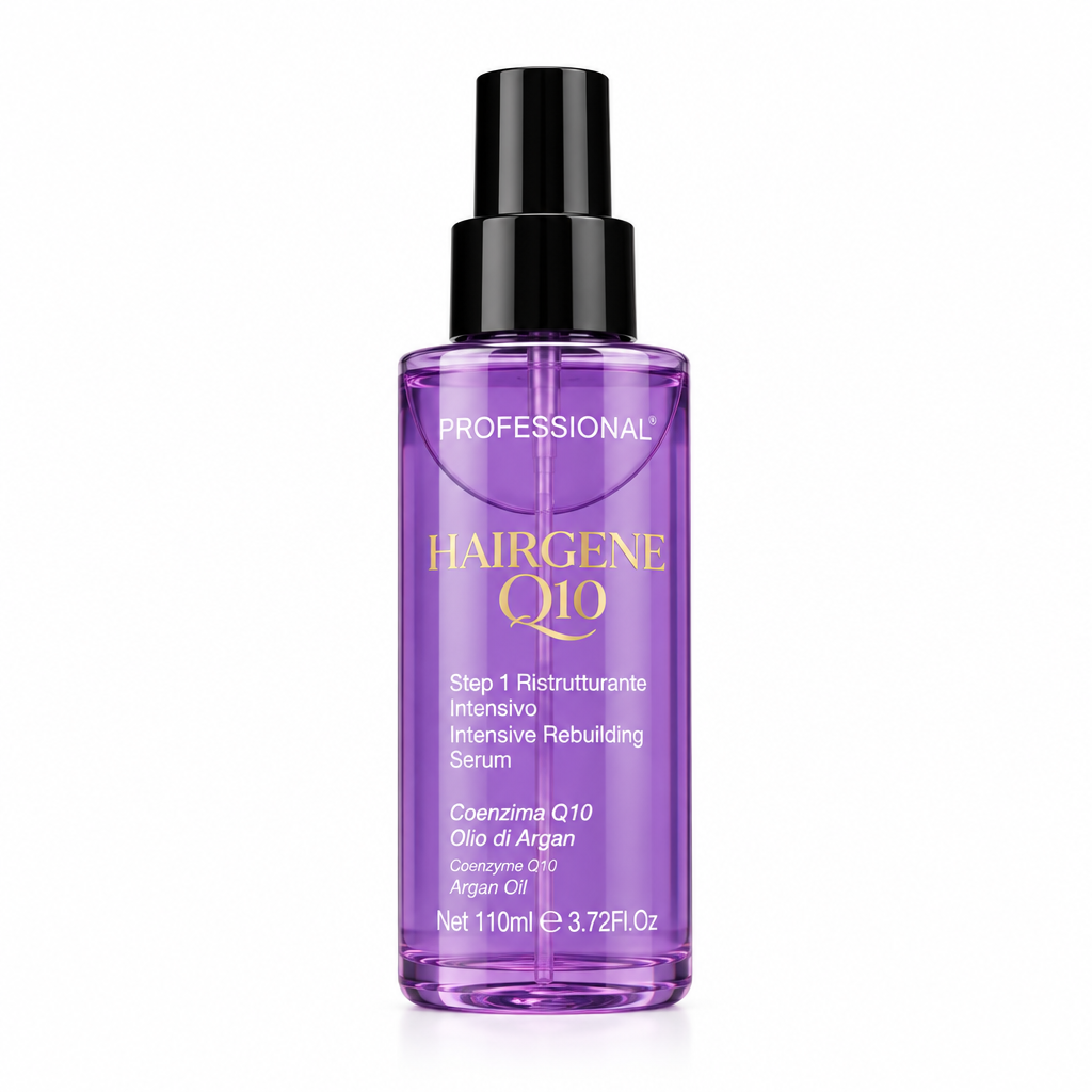 Hairgenie Q10 Siero Ristrutturante Intensivo Coenzima/Argan/Cheratina - PROFESSIONAL