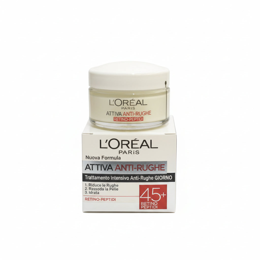 Attiva Anti-Rughe Giorno 45+ Retino-Peptidi - L'OREAL