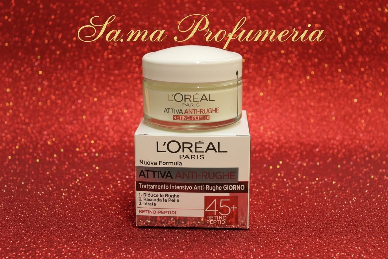 Attiva Anti-Rughe Giorno 45+ Retino-Peptidi - L'OREAL