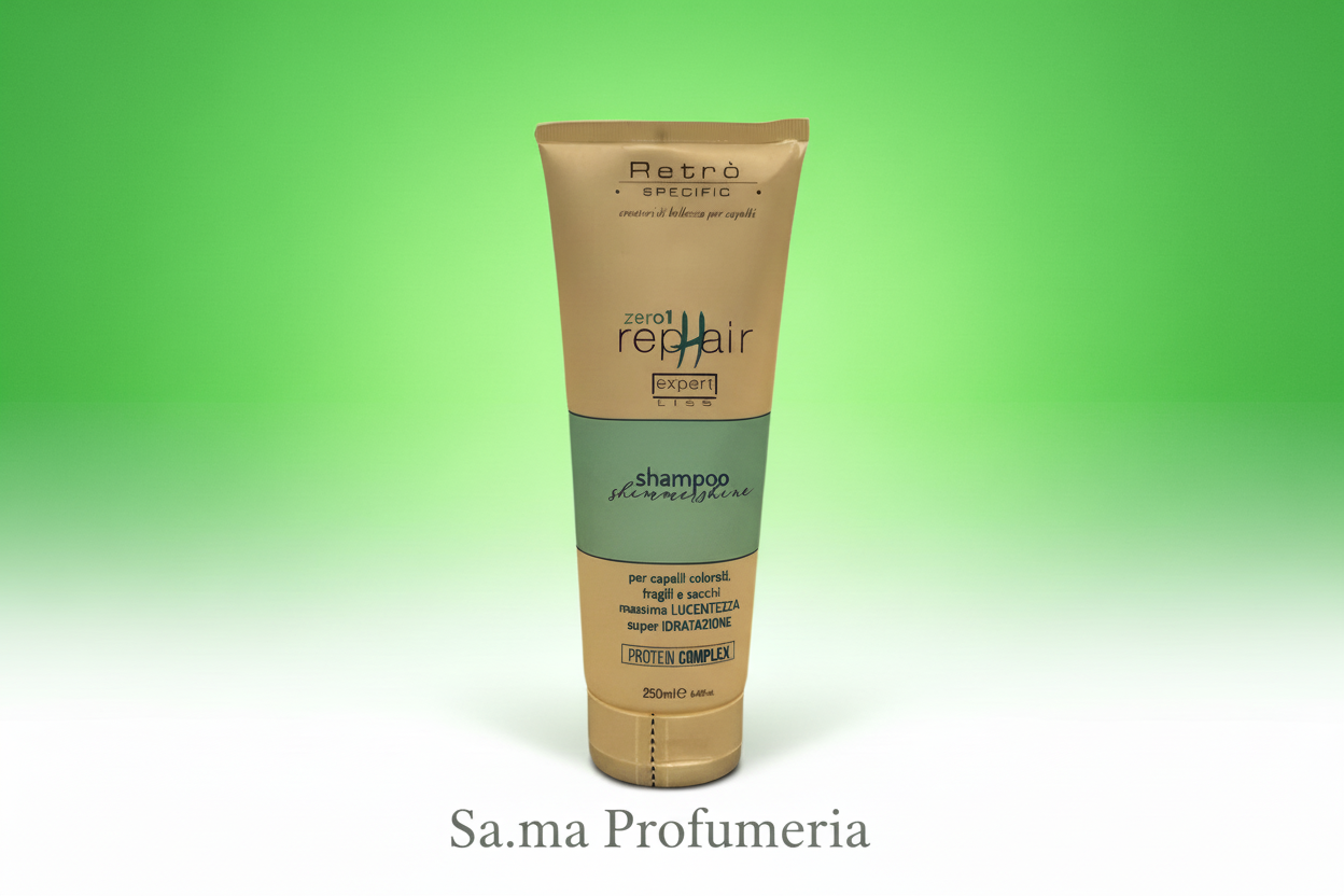 Zero1 Rephair Shampoo Protein Complex Capelli Colorati - RETRO PROFESSIONAL