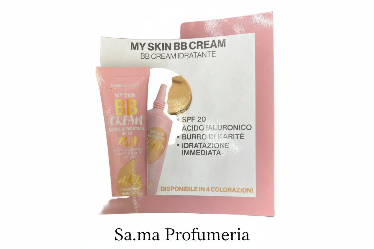 BB Cream My Skin Riparatrice 24H All'acido Ialuronico e Burro di Karitè - BELLAOGGI