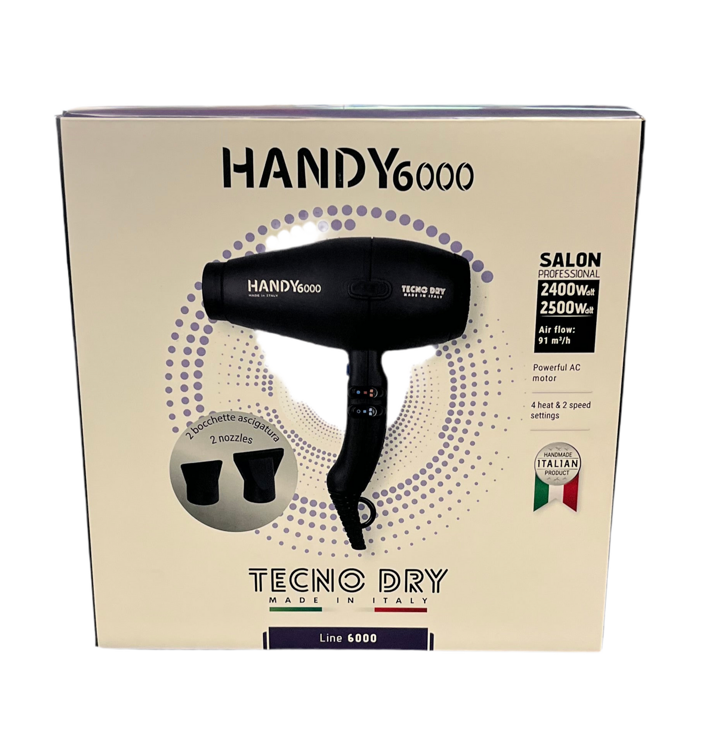 Phon Modello Handy 6000 Made in Italy 2500 W. - TECNO DRY