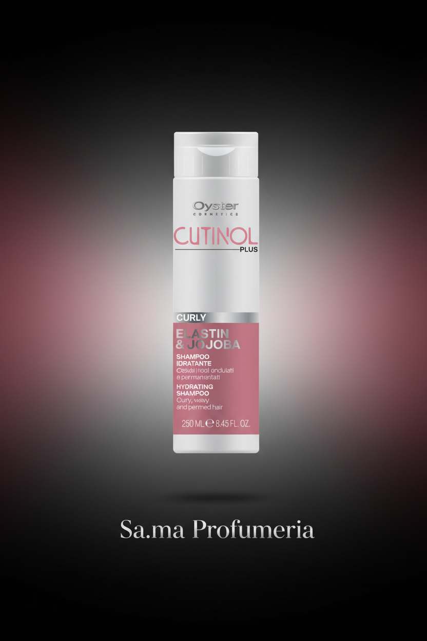 SA.MA PROFUMERIA OYSTER Cutinol Plus Shampoo Idratante x Capelli Ricci - OYSTER