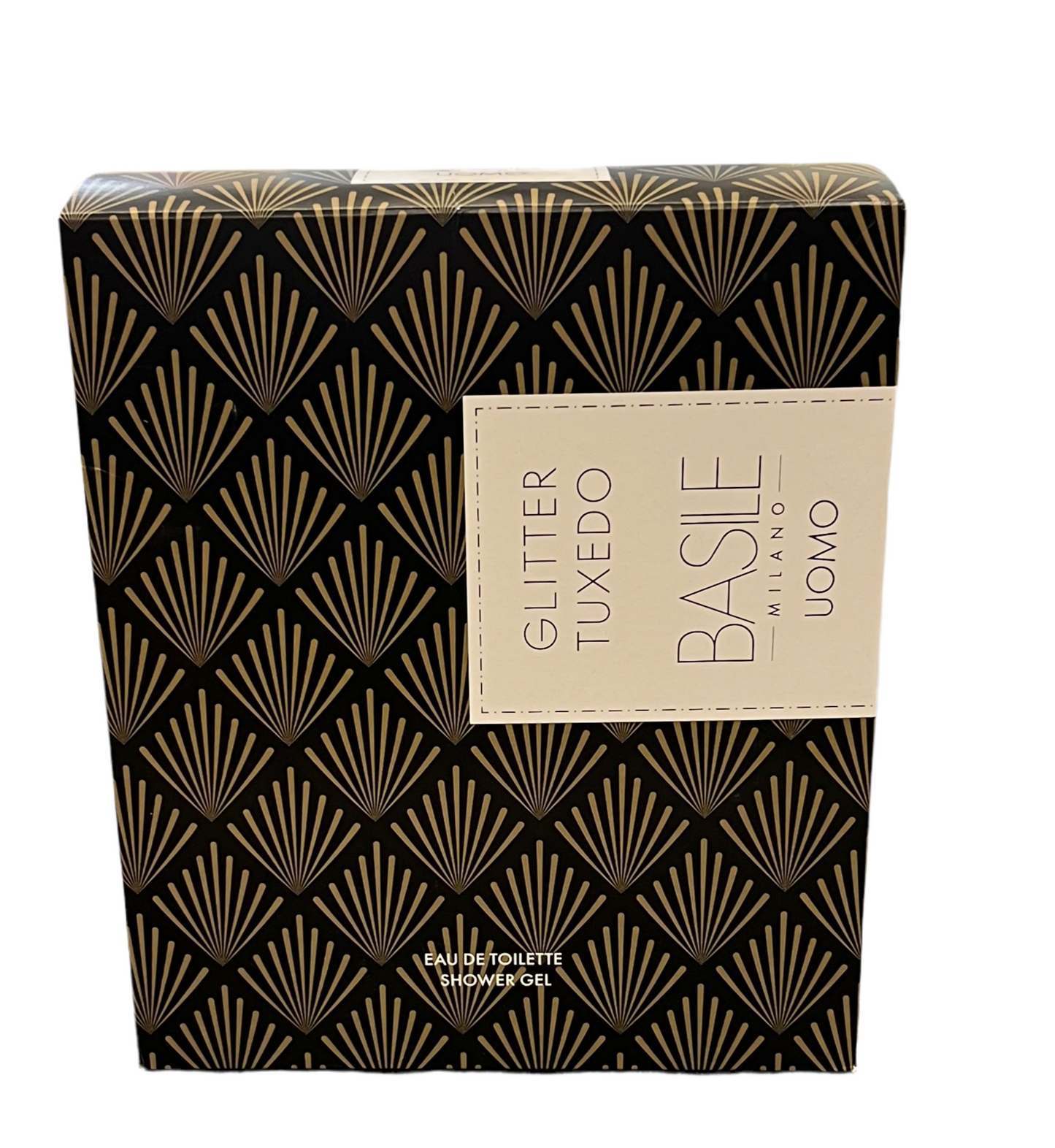 Uomo Glitter Tuxedo Coffret Eau de Toilette 100 ml+Bagno 300 ml - BASILE