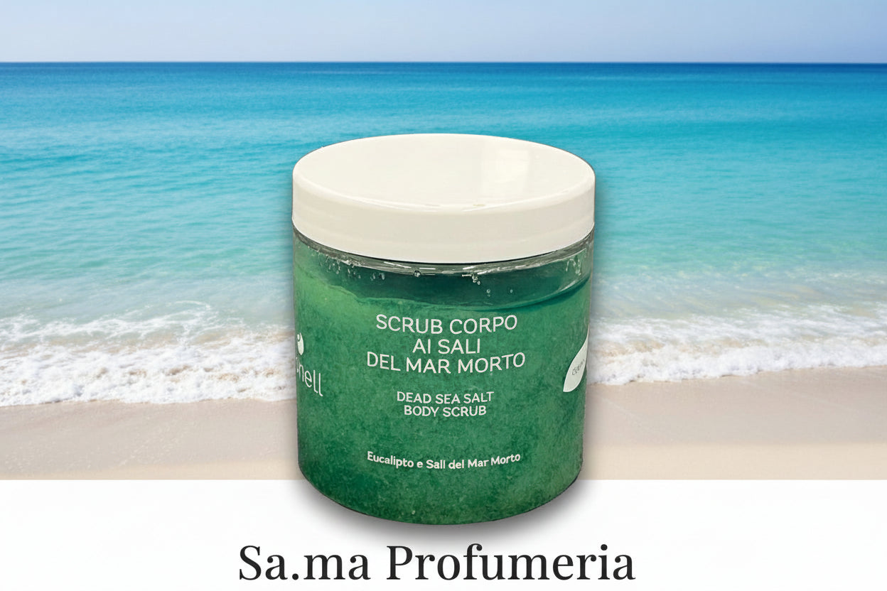 Scrub Corpo ai sali Marini del Mar Morto e Eucalipto - BIONELL