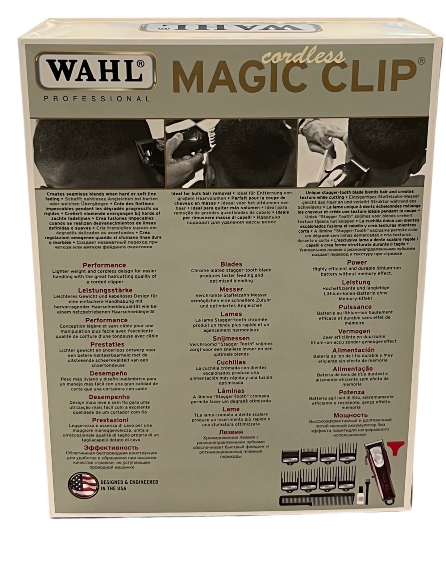 Taglia capelli Magic Clip Cordless - WAHL