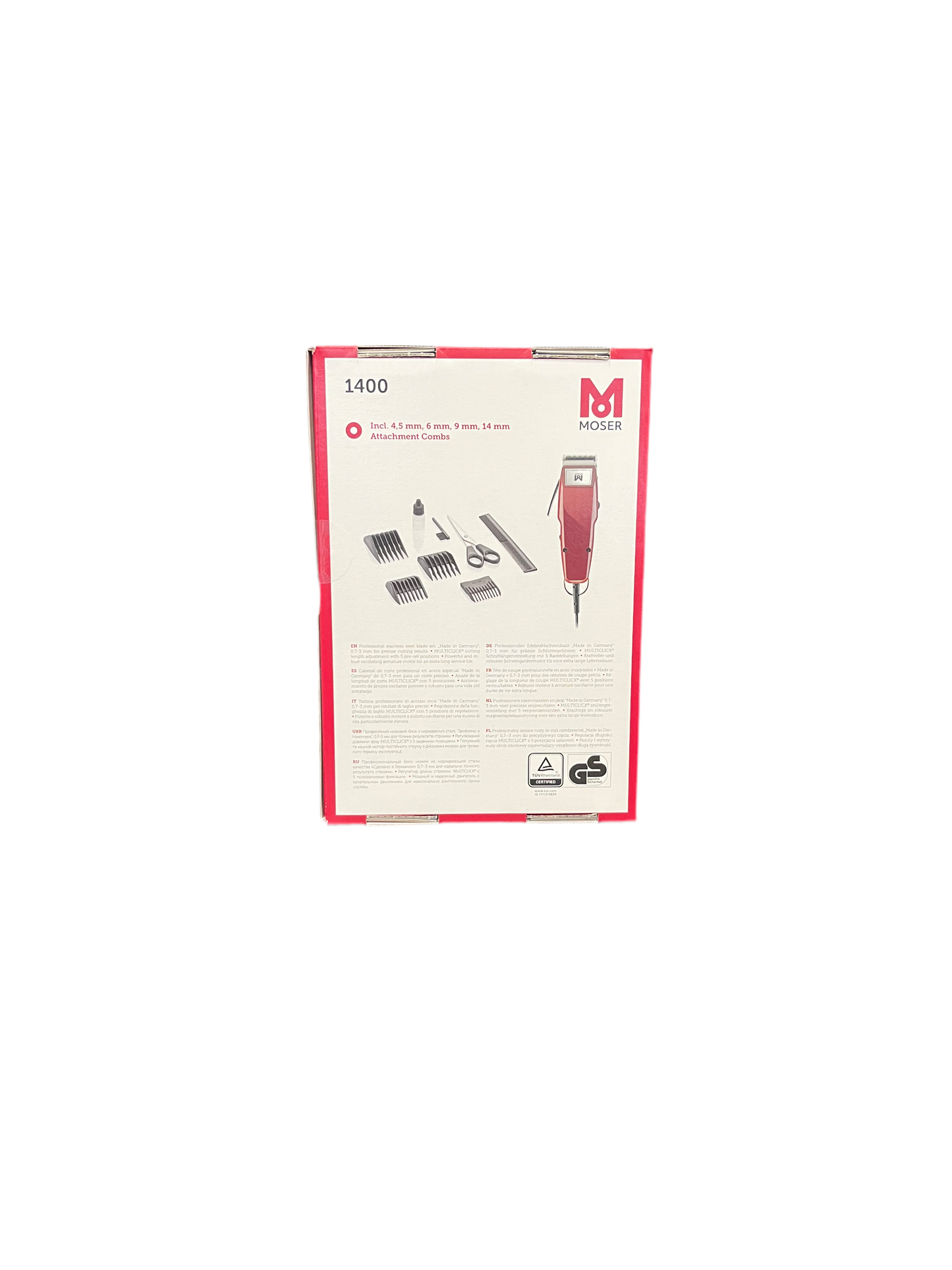 Tagliacapelli Modello 1400 Hair Clipper Set - MOSER