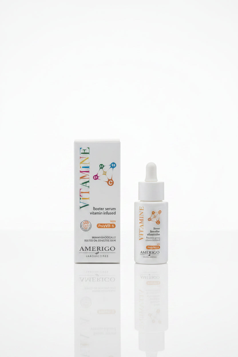 AMERIGO - Siero Booster Vitaminico Viso e Collo