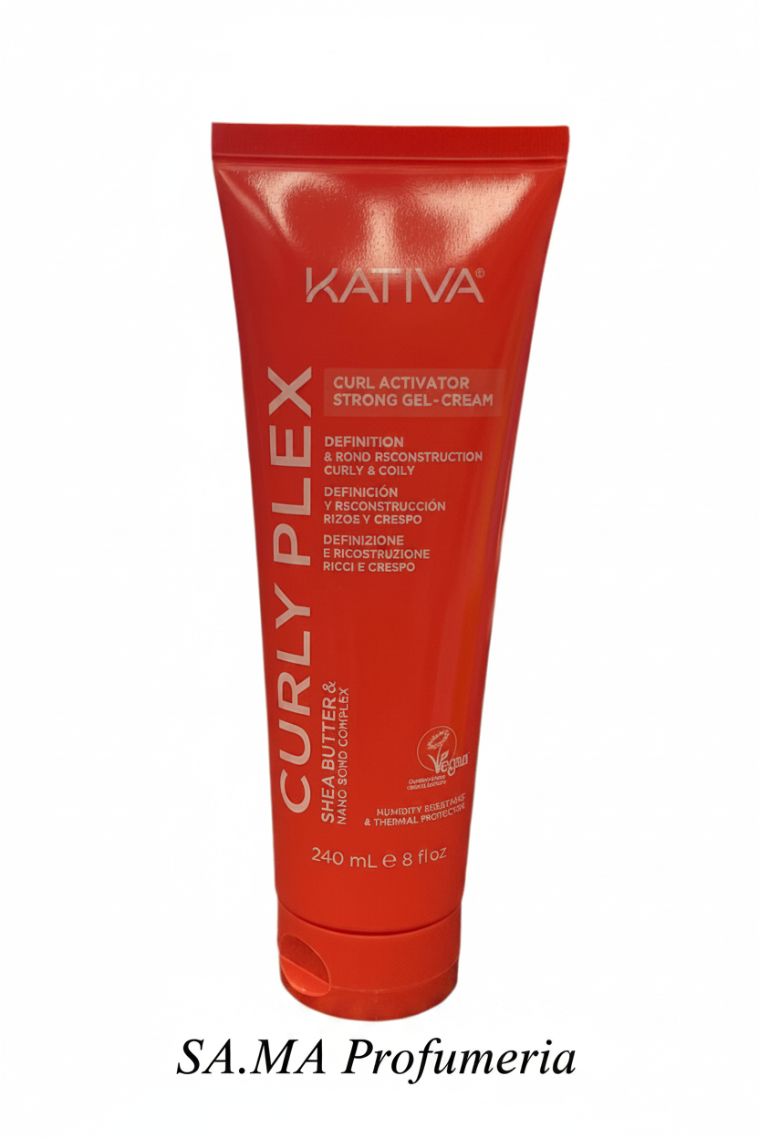 Curly Plex Attivatore Gel Crema Ricci Anti Crespo