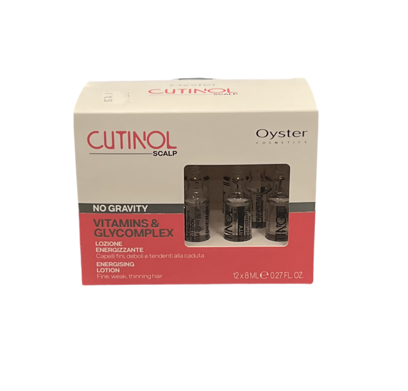Cutinol Scalp Lozioni Monodose Energizzante Vitamin-Glycomplex - OYSTER
