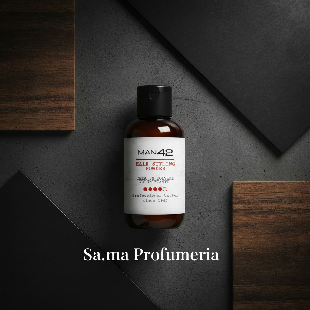 SA.MA PROFUMERIA Man 42 Cera Capelli in Polvere Volumizzante e opacizzante - MAN 42