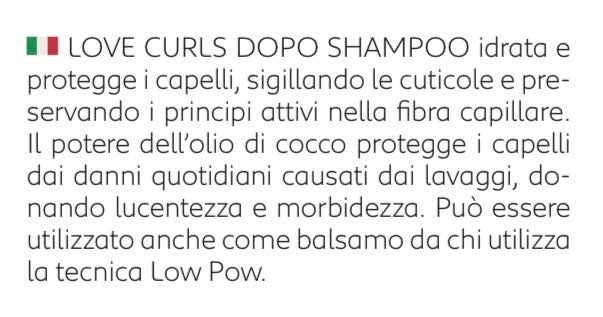 Balsamo Capelli Ricci con Olio Cocco - Olio di Chia - Semi Lino - GRIFFUS