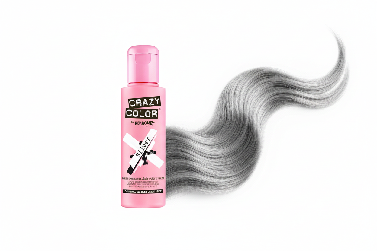 SA.MA PROFUMERIA Silver Crazy Color Colore Semipermanente 100 ml - CRAZY COLOR