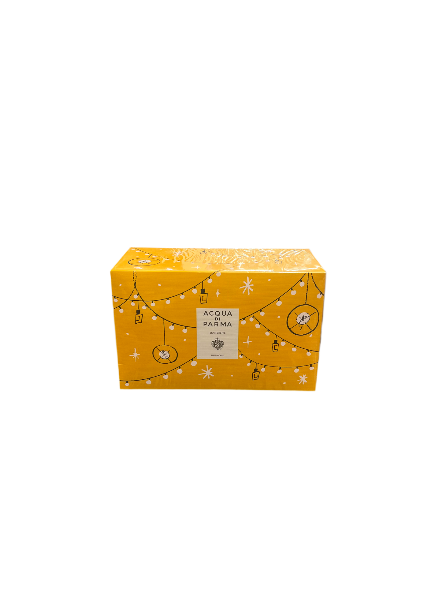 La Trousse Acqua di Parma Barbiere Confezione Regalo - Acqua di Parma contiene : Eau de Cologne 20 ml. Spray Shampoo delicato 40 ml. Crema soffice da rasatura 40 ml. Emulsione rinfrescante dopobarba 40 ml.