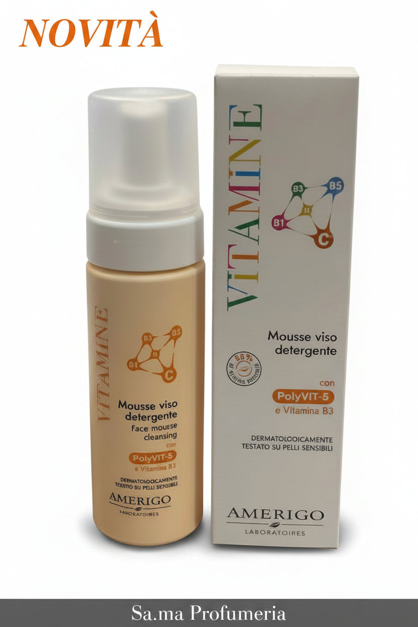 AMERIGO - VITAMINE Mousse Viso Detergente
