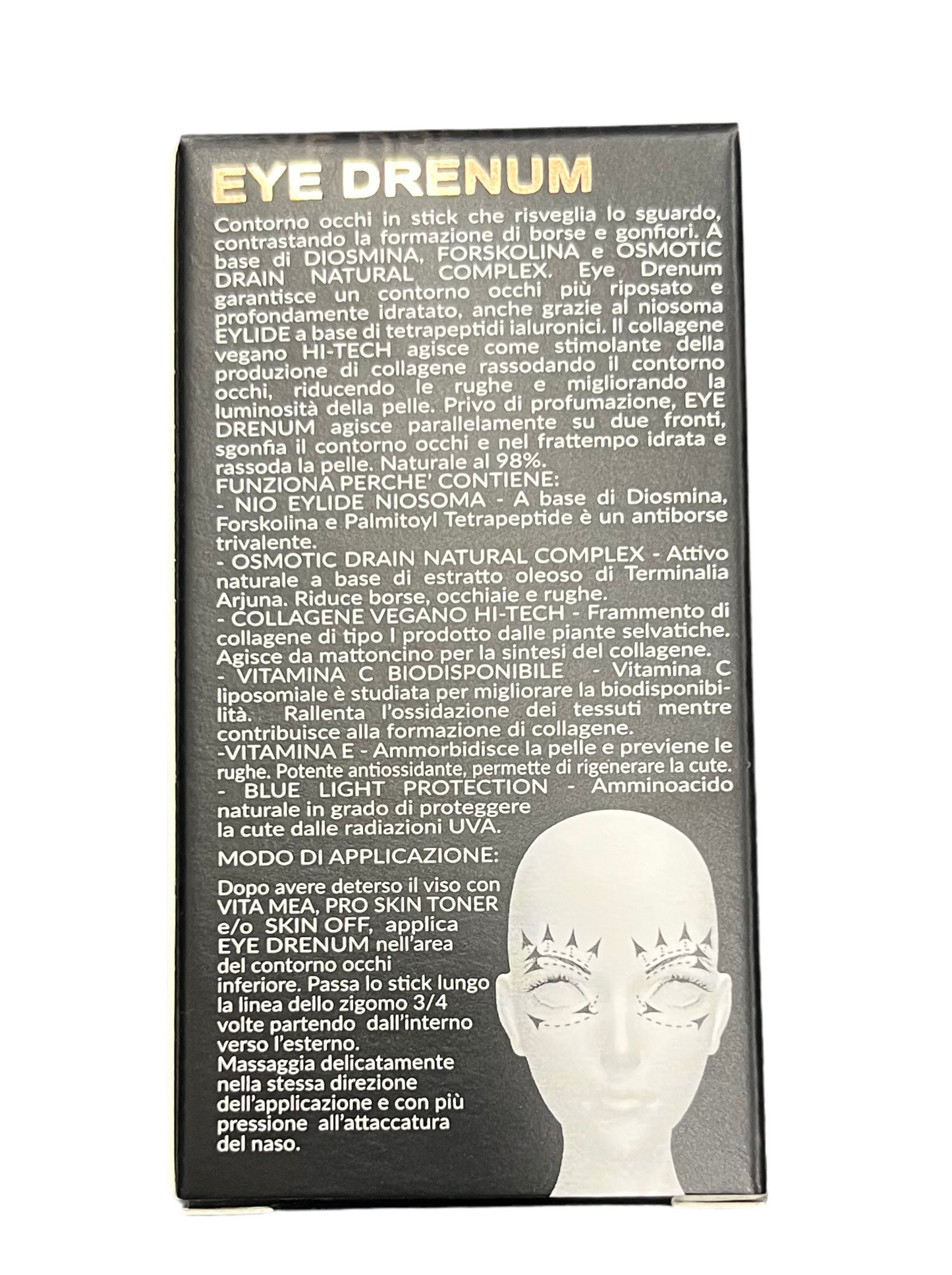 Eye Drenum Stick Contorno Occhi Riduce Borse - Rughe - Occhiaie - LAYLASKIN