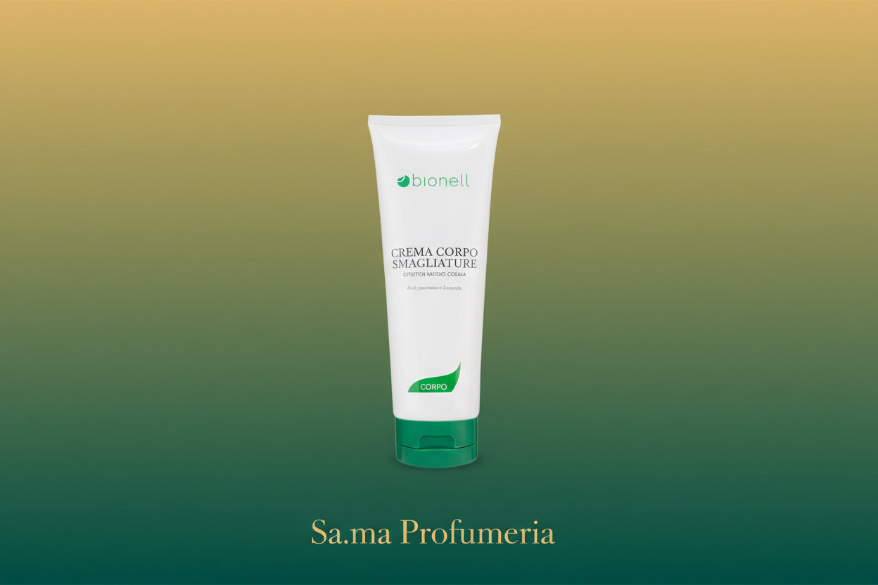 SA.MA PROFUMERIA Bionell Crema Corpo Smagliature Tubo 250ml Ialuronico e Lavanda - BIONELL