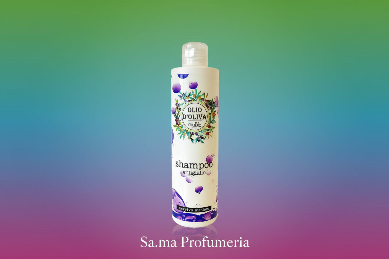 SA.MA PROFUMERIA struttura.it Shampoo Antigiallo Olio D'Oliva-STRUTTURA