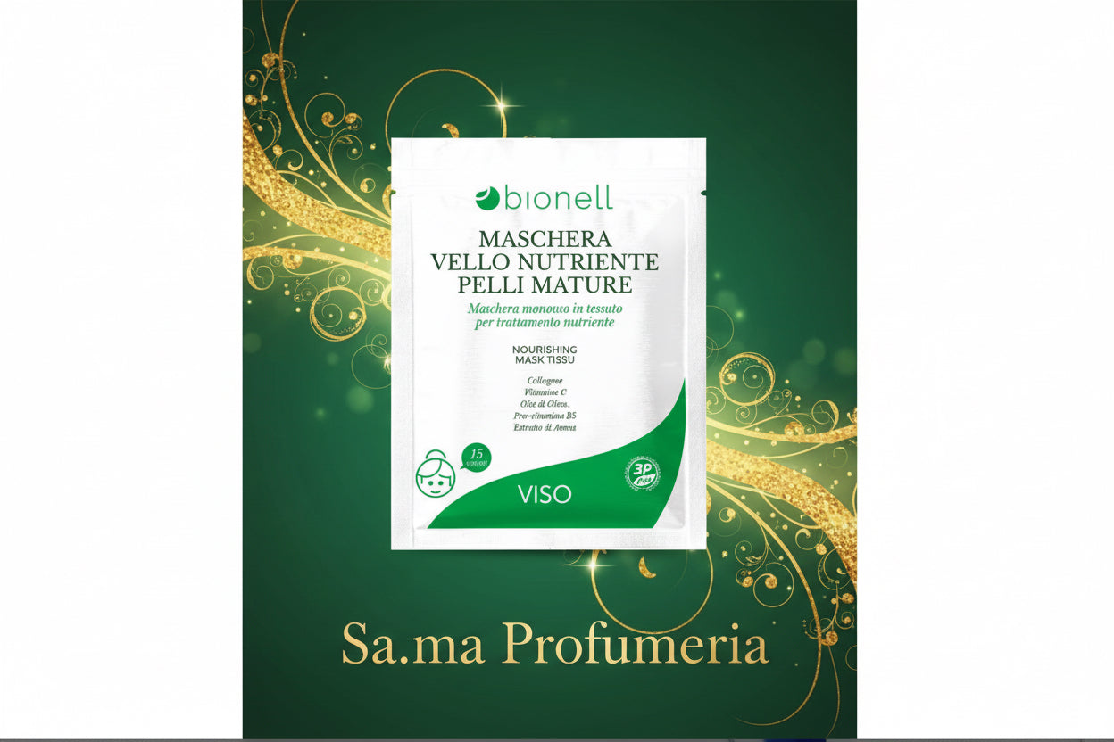 SA.MA PROFUMERIA Bellaoggi Maschera Vello Pelli Grasse - BIONELL