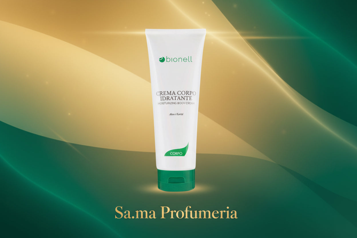 SA.MA PROFUMERIA Bionell Crema Corpo Idratante Tubo 250ml Aloe e Karitè - BIONELL