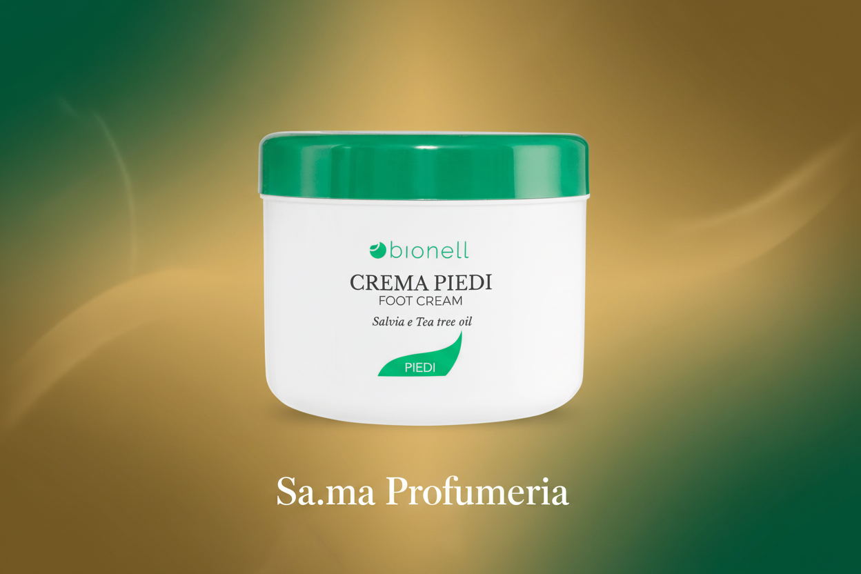 SA.MA PROFUMERIA Bionell Crema Piedi 500ml Salvia e Tè - BIONELL