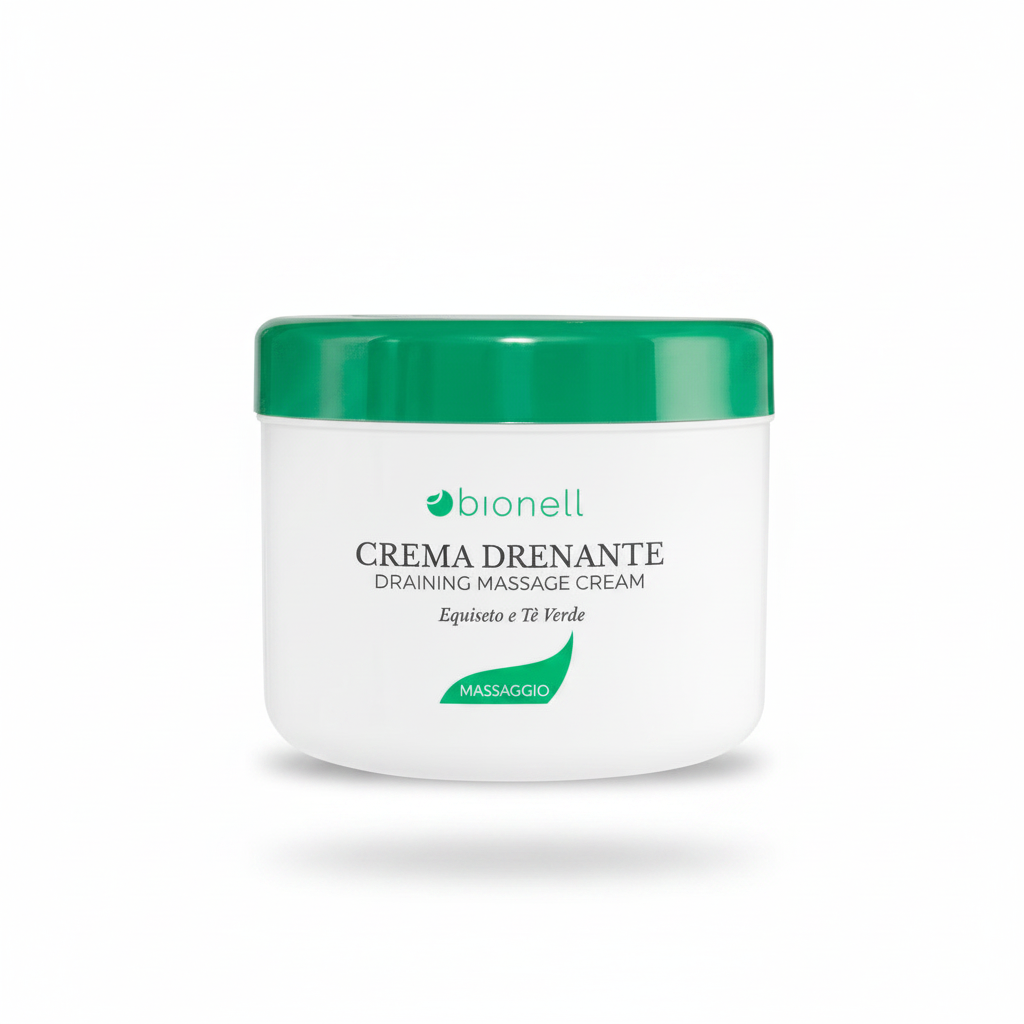 SA.MA PROFUMERIA Bionell Crema Drenante 500ml Equiseto e Tè Verde - BIONELL
