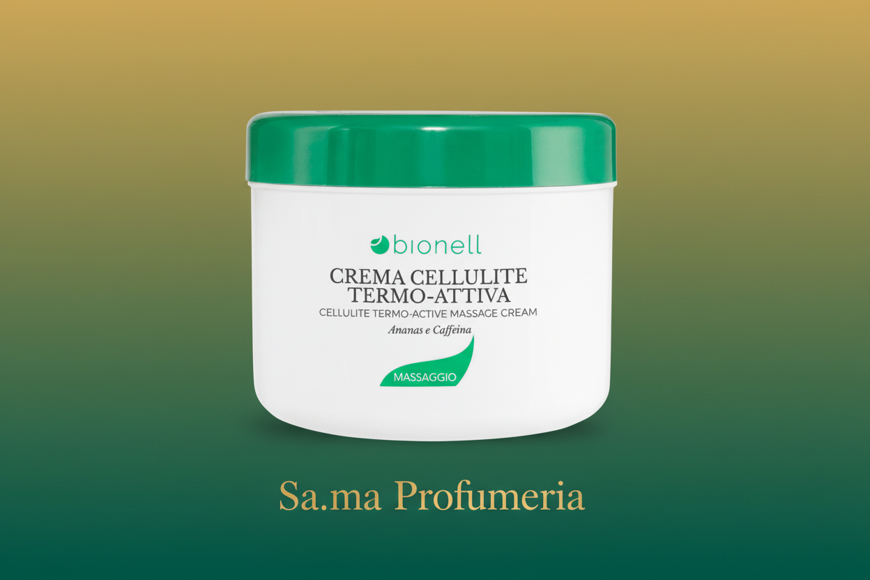 SA.MA PROFUMERIA Bionell Crema Cellulite Termo/Attiva500 ml Ananas/Caffeina - BIONELL