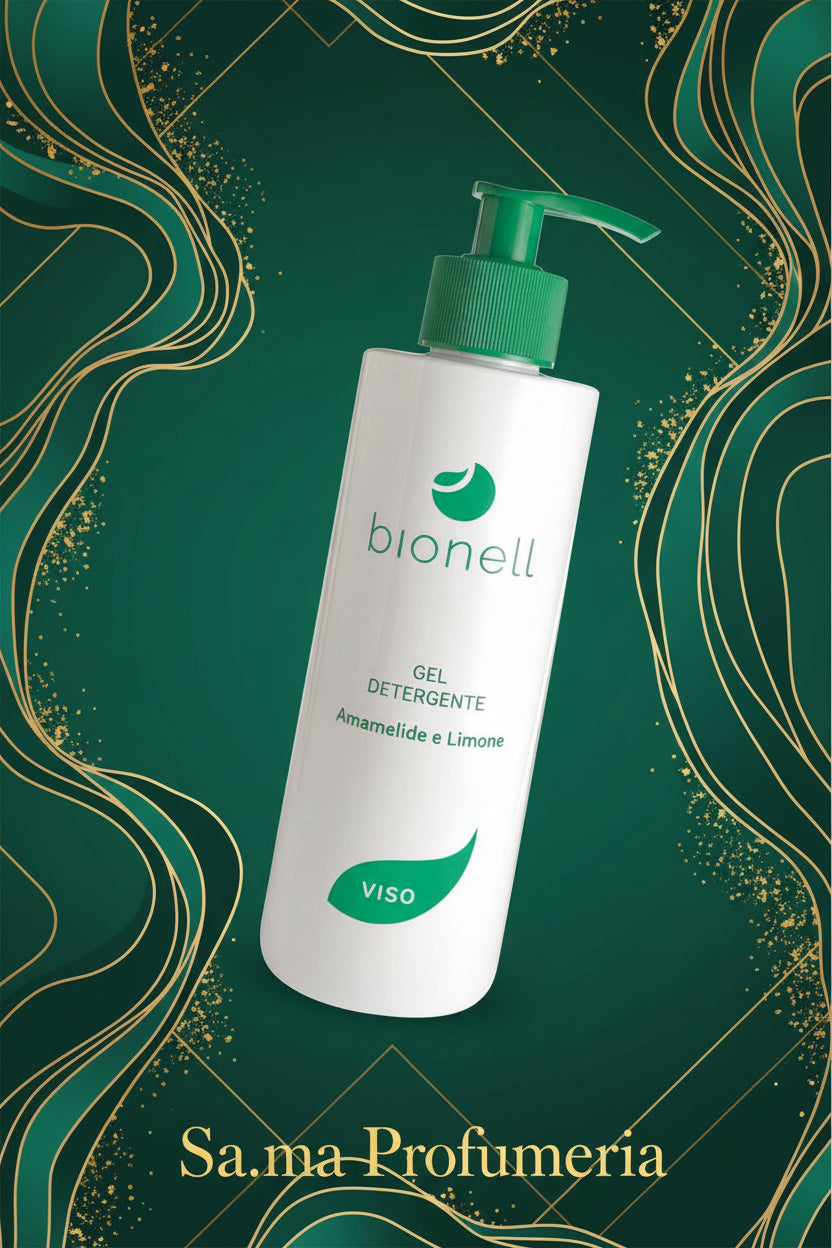SA.MA PROFUMERIA Bellaoggi Gel detergente Viso Amamelide e Limone - BIONELL