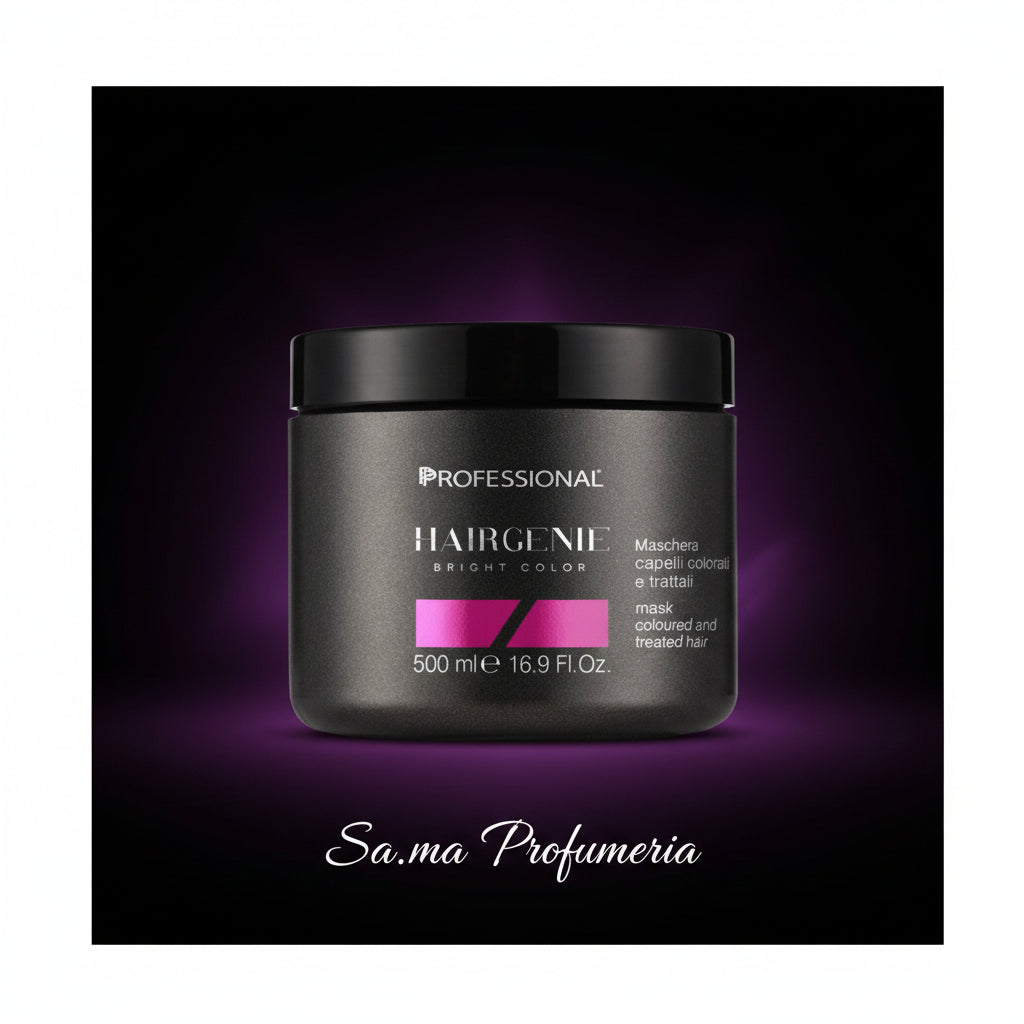 SA.MA PROFUMERIA Professional Hairgenie Bright Color maschera per capelli colorati e trattati - Professional