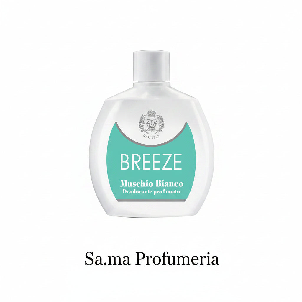 BREEZE - Deo Squeeze Unisex Muschio Bianco