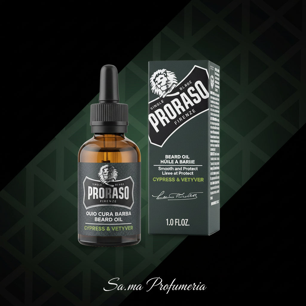 Olio Cura Barba Protetta e Morbida - PRORASO
