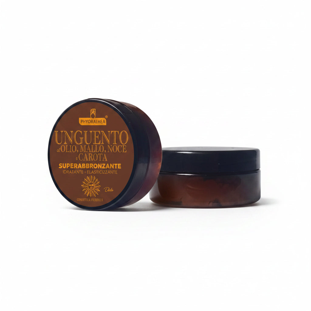 PHYORALHEA - Unguento Superabbronzante all'Olio di Malo di Noce & Carota