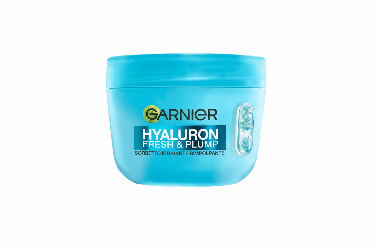 GARNIER - Crema Sorbetto Idratante Rimpolpante Hyaluron Fresh & Plump