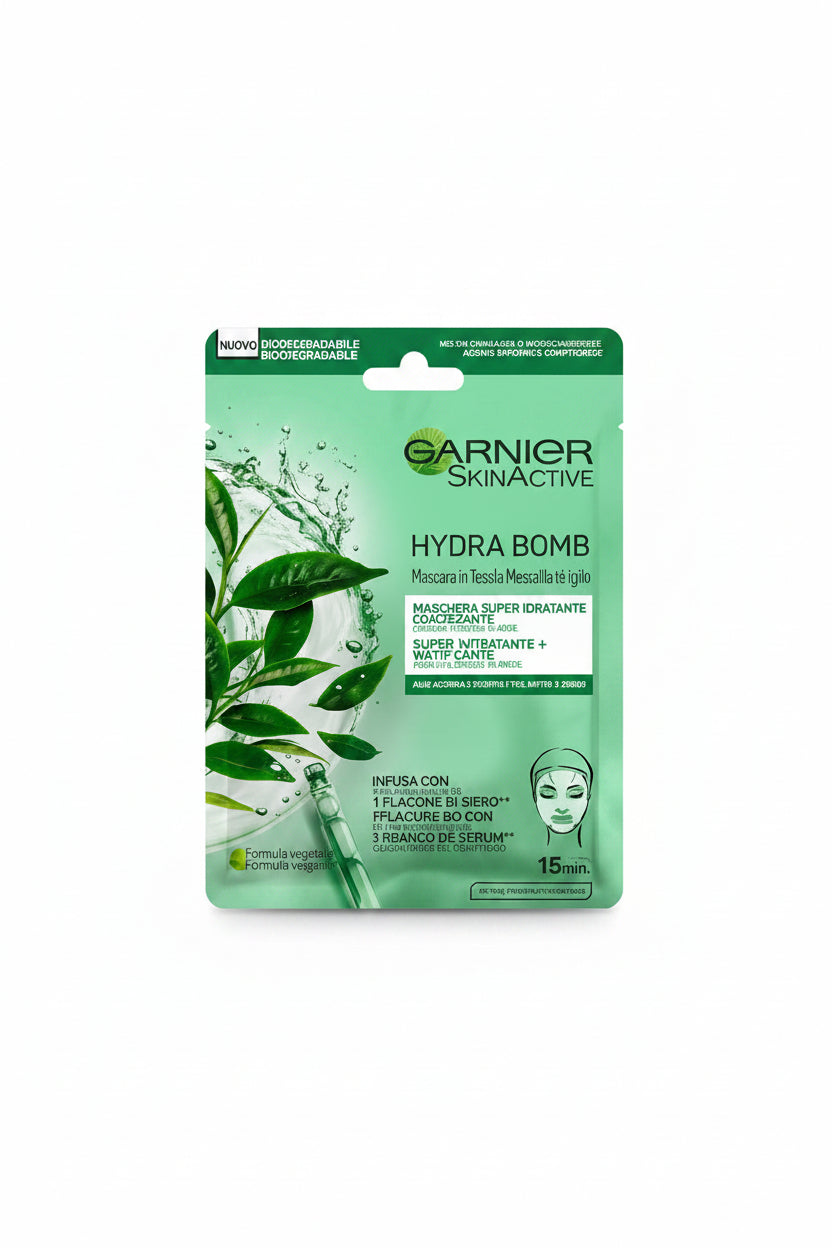 GARNIER - Skin Active Maschera in Tessuto Hydra Bomb Idratante Opacizzante