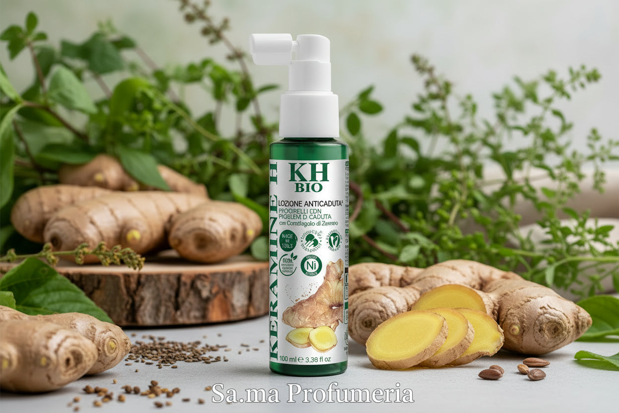 KH BIO Lozione Anticaduta allo Zenzero - KERAMINAH
