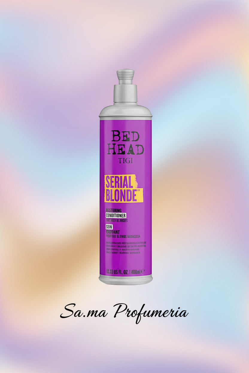 SA.MA PROFUMERIA Tigi Serial Blonde Restoring Conditioner Balsamo per capelli biondi 400ml - TIGI BED HEAD