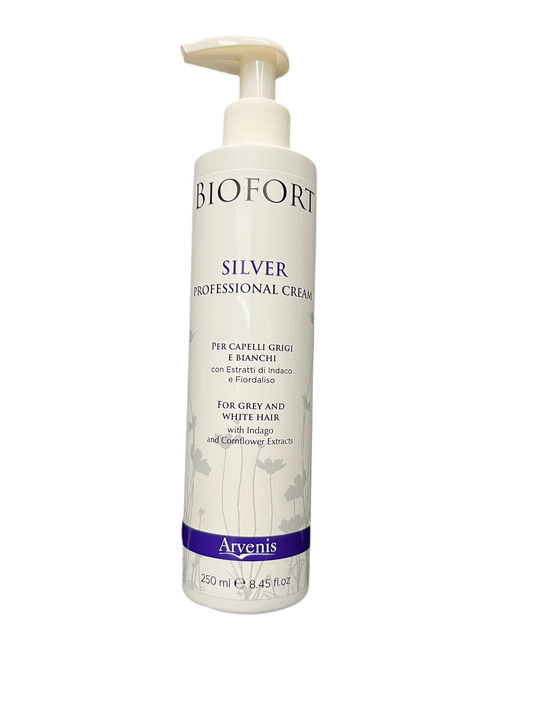 Silver Crema Balsamo per Capelli Grigi o Bianchi - BIOFORT