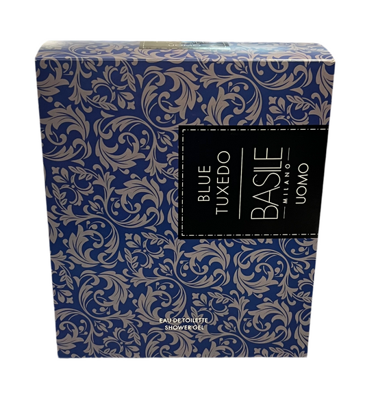Uomo Blue Tuxedo Coffret Eau de Toilette 100 ml+Bagno 300 ml. - BASILE