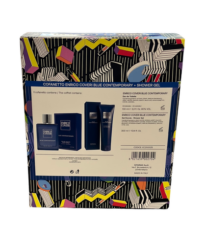 Contemporary Blue Uomo Coffret Eau de Toilette 100 ml+Bagno 300 ml. - COVERI