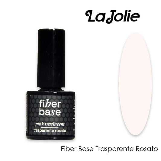 Base Fiber 7 ml.Trasparente Rosato - JOLIE